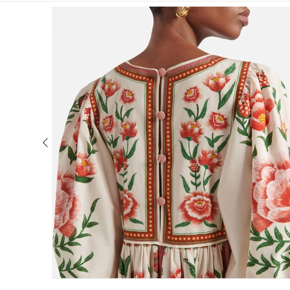 Farm Rio Ainika floral maxi dress - Picture 7 of 15